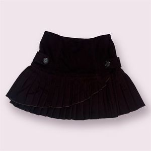 un deux trois pleated mini skirt